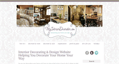 Desktop Screenshot of myinteriordecorator.com